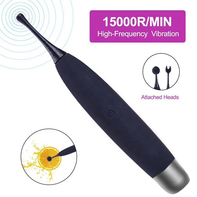 10 fréquence fort choc Silicone cri orgasme Sexy clitoris bâton Clitoris stimuler Massage vibrateur pour les femmes haute marée stylo
