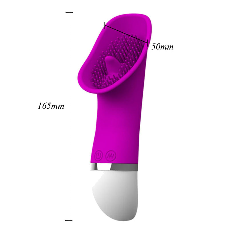 Vibromasseur de langue magique de sexe adulte de femmes artificielles molles de silicone de nouveau modèle pour la femme